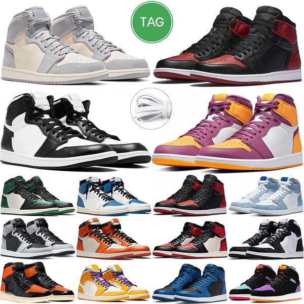 basketball shoes university military blue volt rust hyper royal court purple panda obsidian atmosphere bubble gum men women mens outdoor, Black